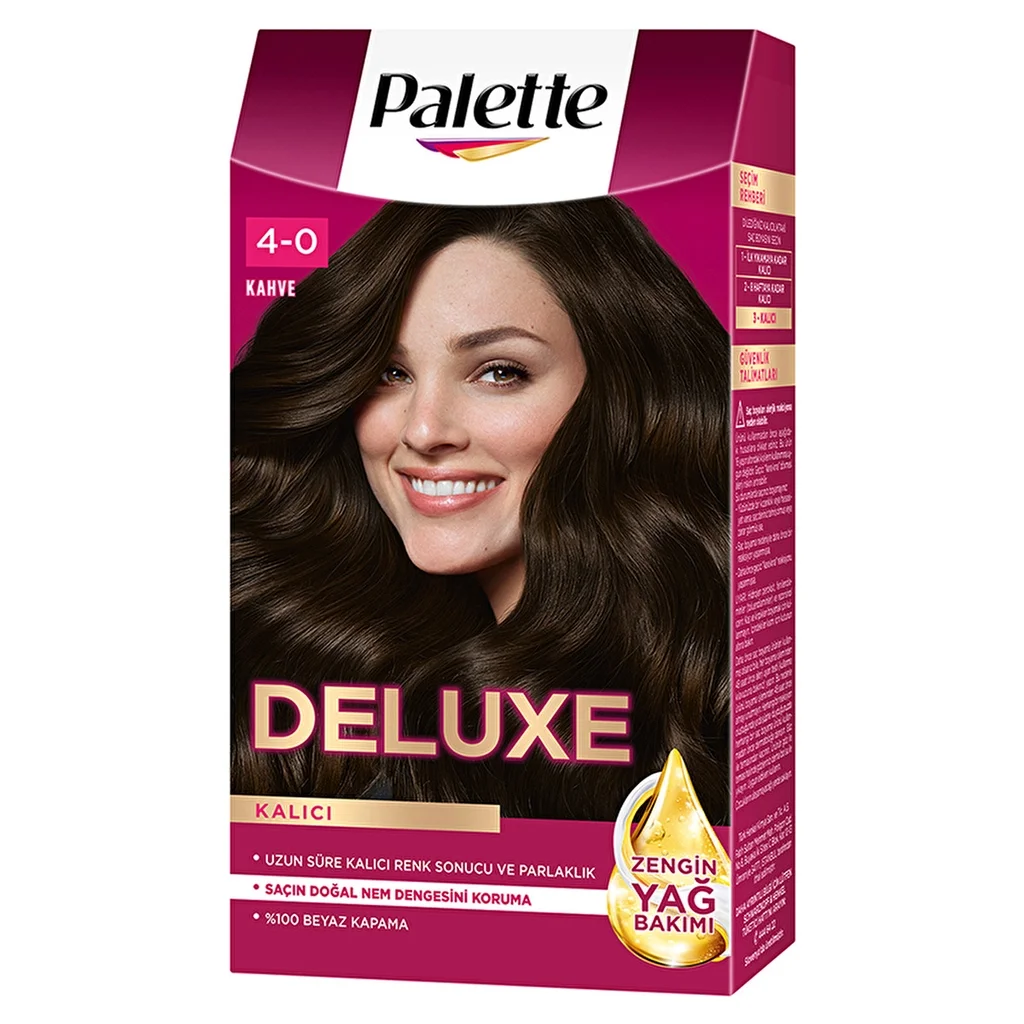 Palette Deluxe Hair Dye 4-0 brown