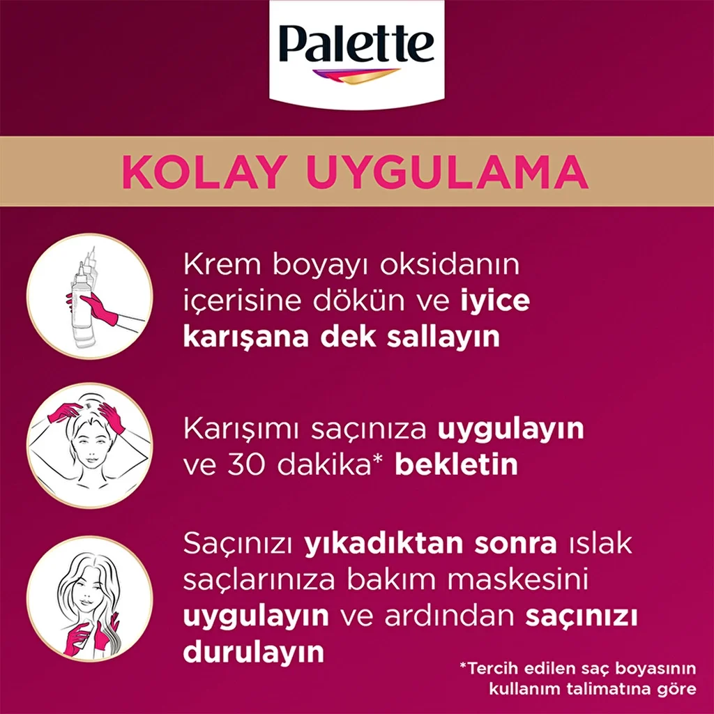 Palette Deluxe 4-0 Braun Haarfarbe mit Glanz- und Pflegeölen