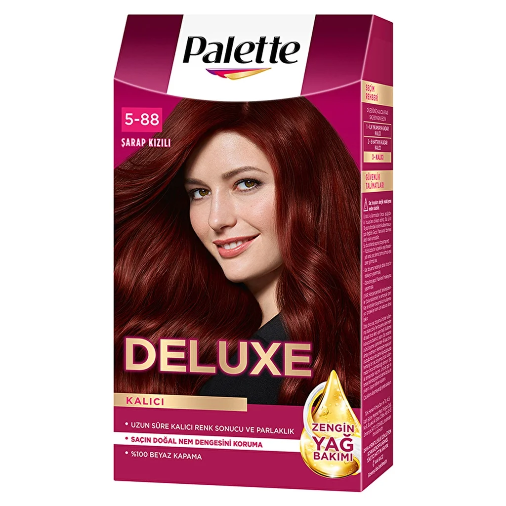 Palette Deluxe Hair Dye 5-889 wine Red