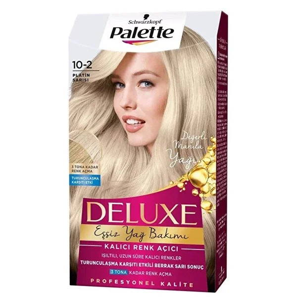 Palette Deluxe Cream Hair Dye with Micro Oils - 100% Gray Coverage