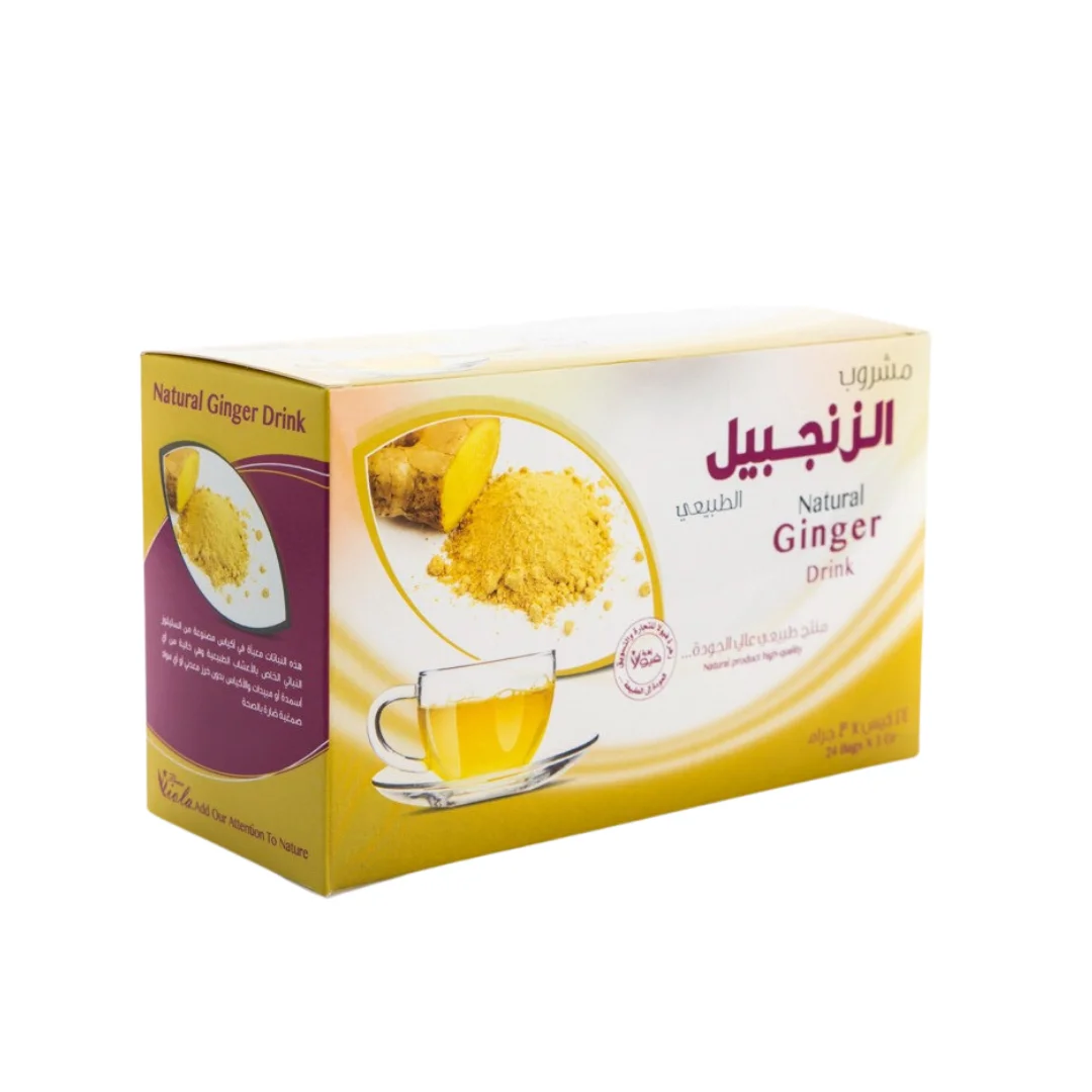 Natural Ginger Drink by Viola Flower, 24 Bags