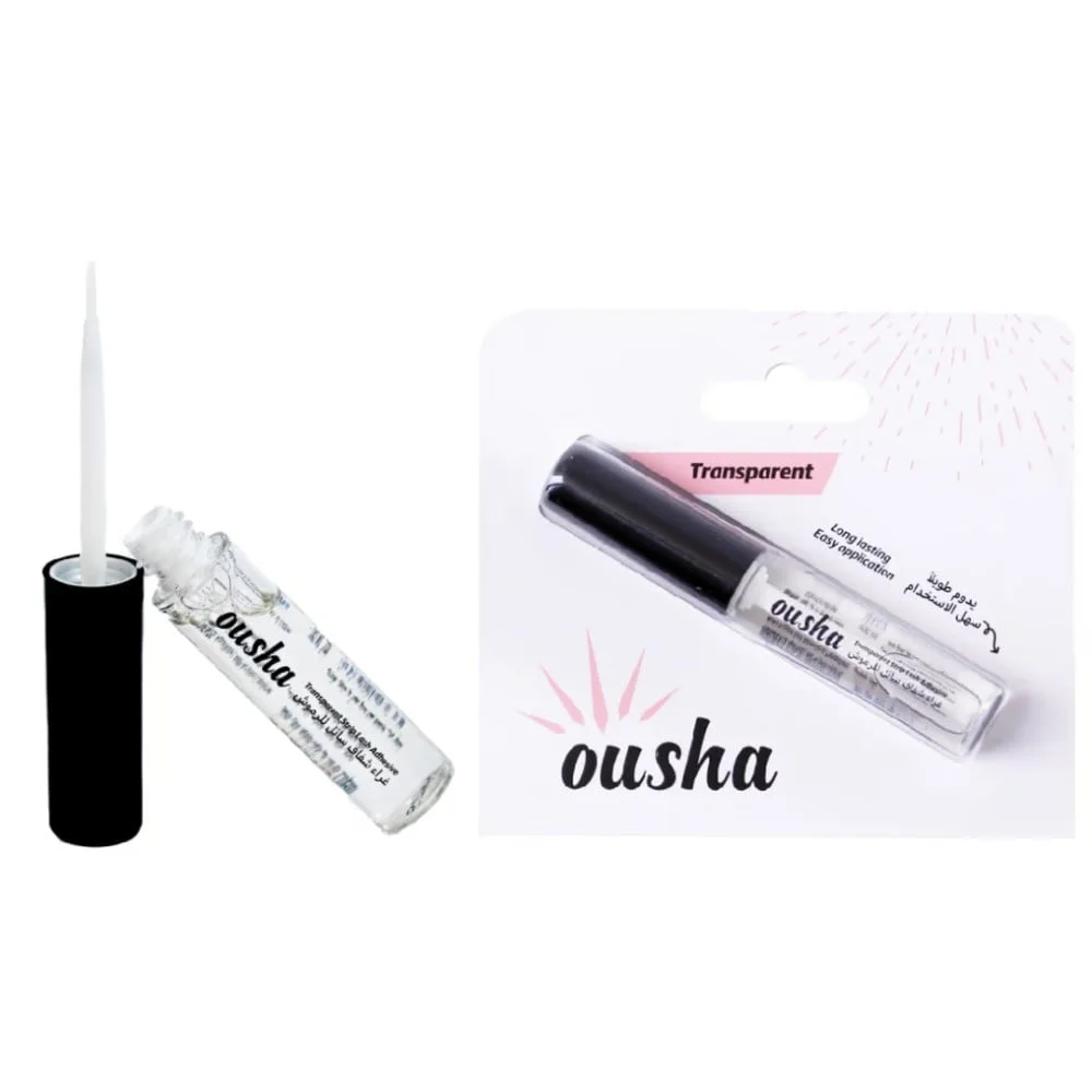 Transparent Brush-On Eyelash Glue by Osha 5ml