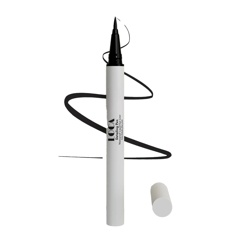 Luca 01 Dark Black Waterproof Liquid Eyeliner