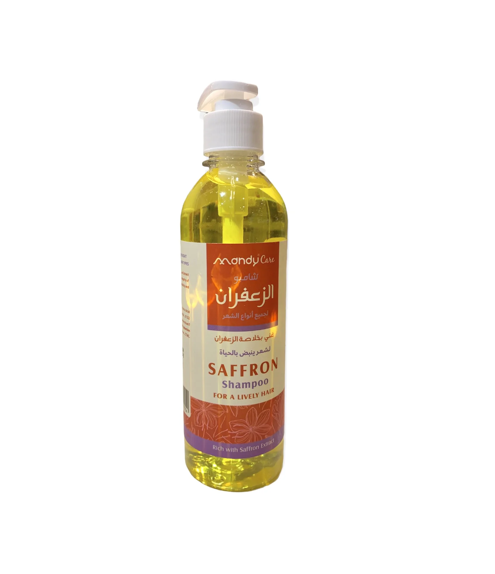 Mandy Care Natural Saffron Shampoo 400 ml