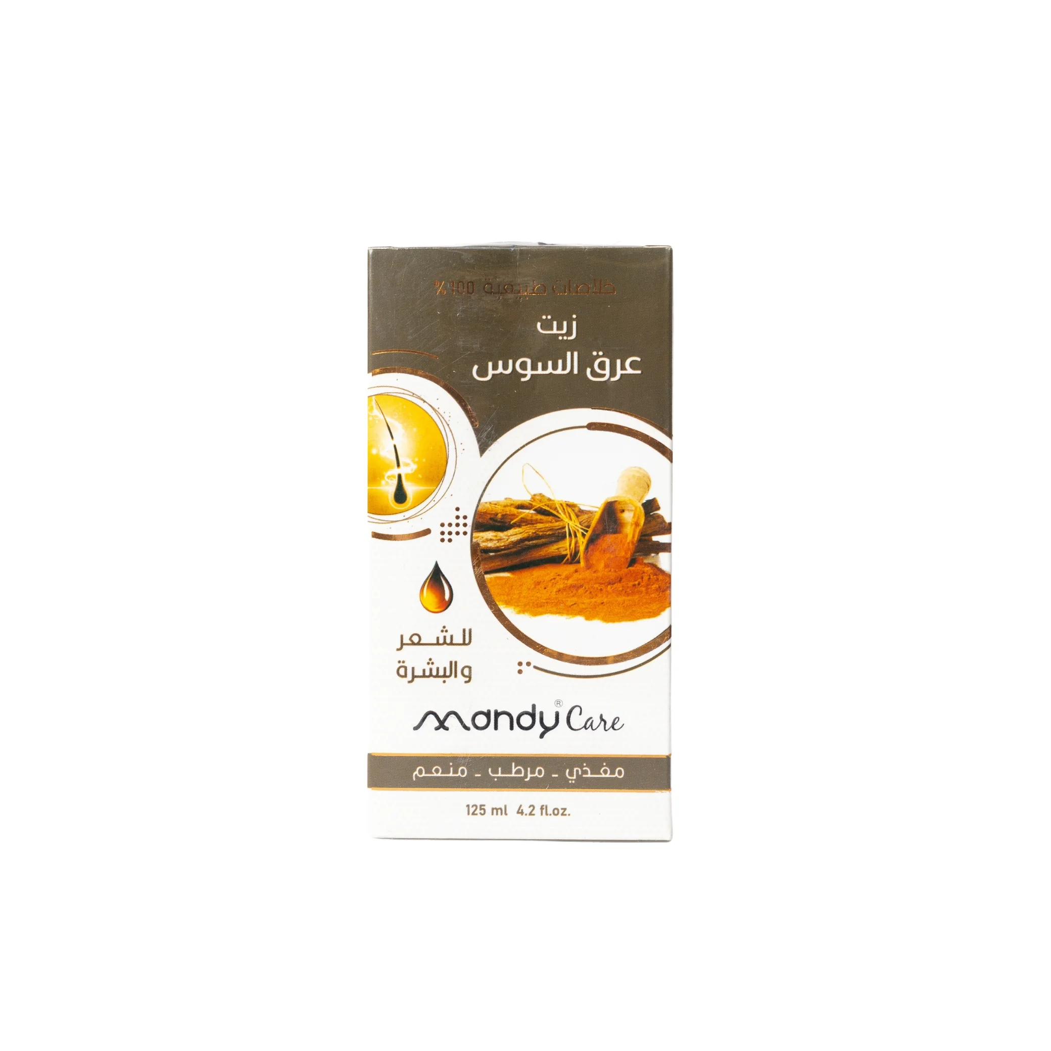 Mandy Care Licorice Oil For Hair And Skin 125 ml