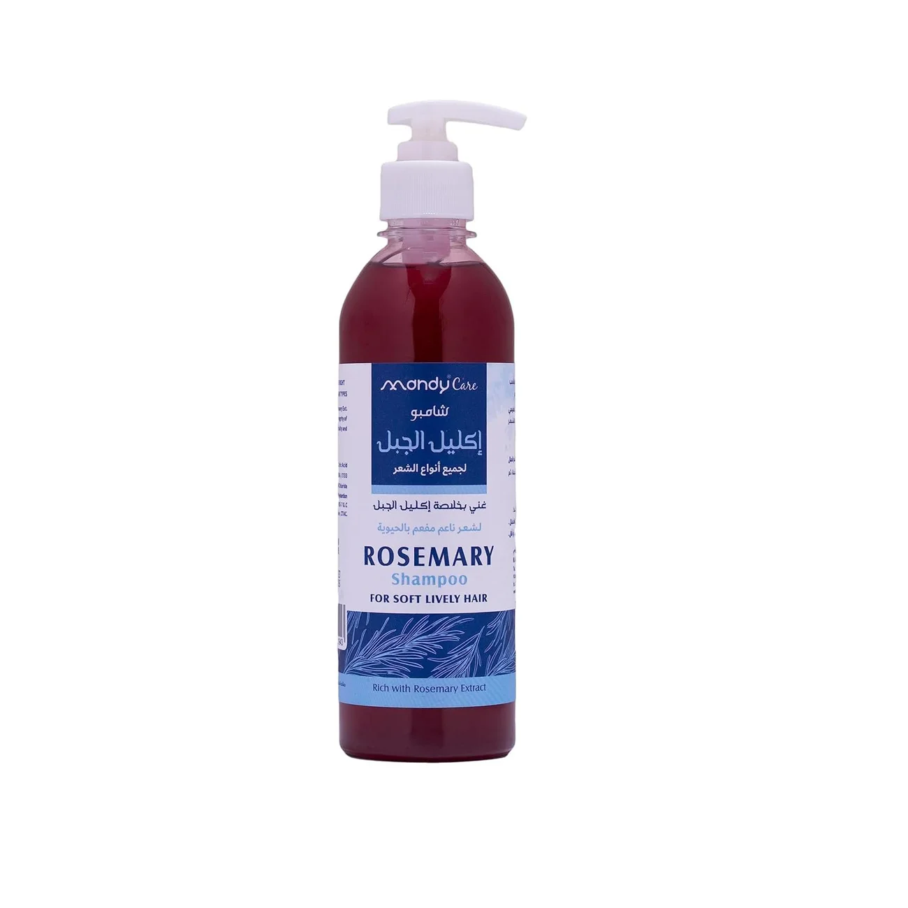Mandy Care Rosemary Shampoo For Soft Lively Hair 400 ml