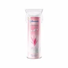 Johnson Pure Cotton Round Makeup Pads 80 Count