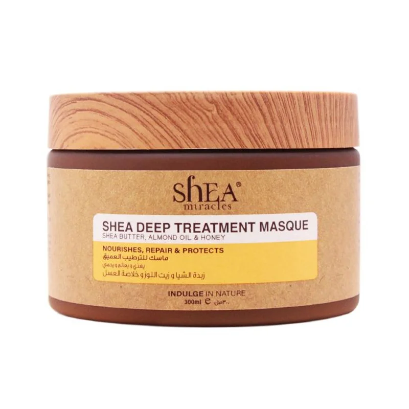 Shea Miracles Shea Deep Treatment Masque With Shea Butter, Almond Oil And Honey 300 g