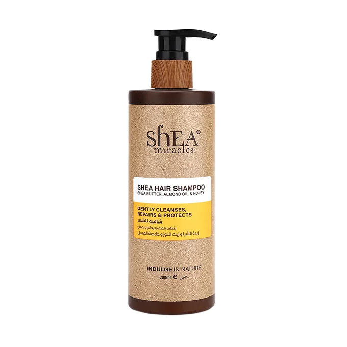 Shea Miracles Shea Hair Shampoo With Shea Butter, Almond Oil And Honey 300 ml