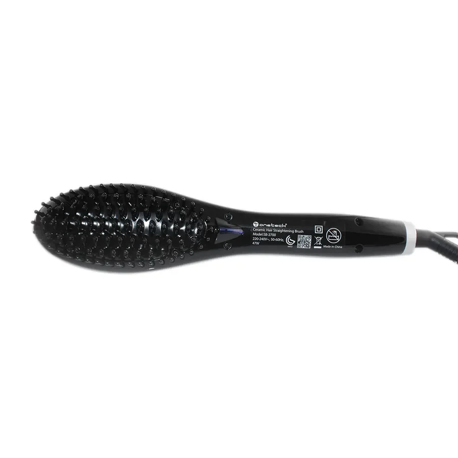 Oneteck Ceramic Hair Straightening Brush Sb-2700