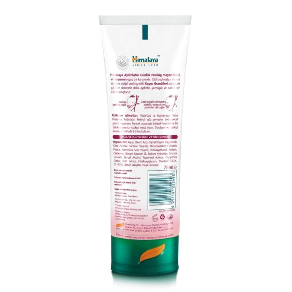 Himalaya Aufhellendes Peeling mit Süßholz und Aprikose - 75ml