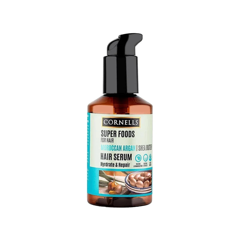 Argan Oil and Shea Butter Hair Serum by Cornels Superfoods 165ml