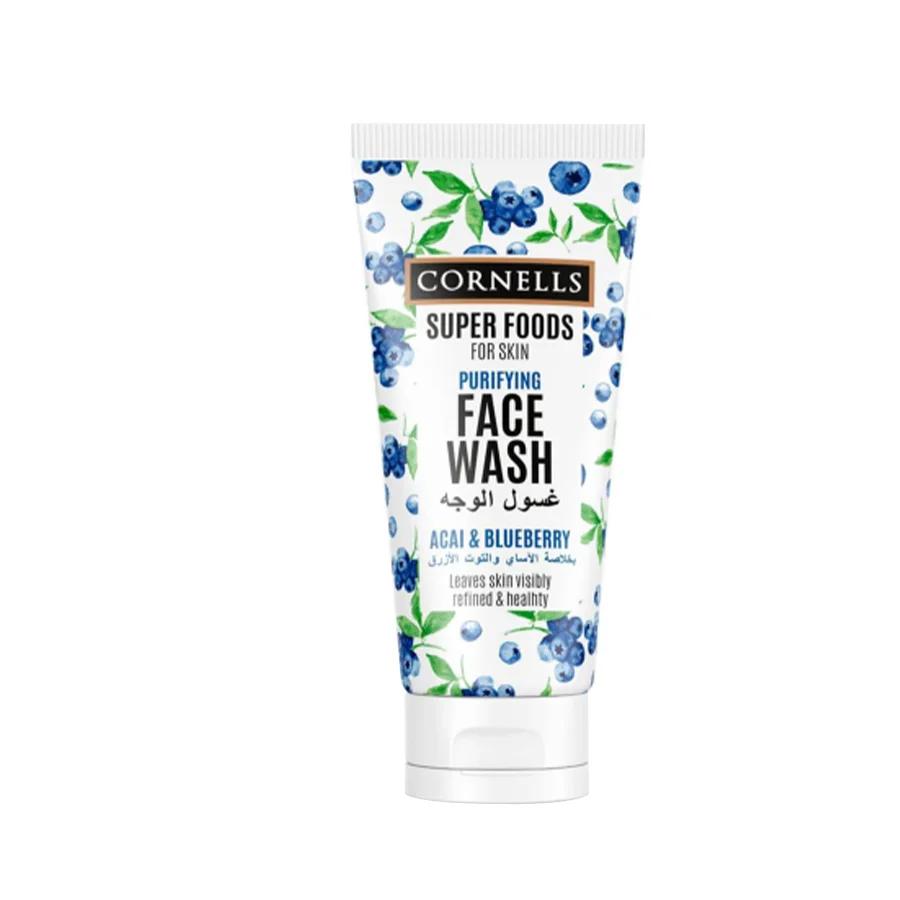 Cornell's Superfoods Acai and Blueberry Face Wash 150 ml