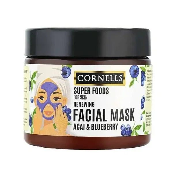 Renewing Face Mask with Acai Berry and Blueberry Extracts