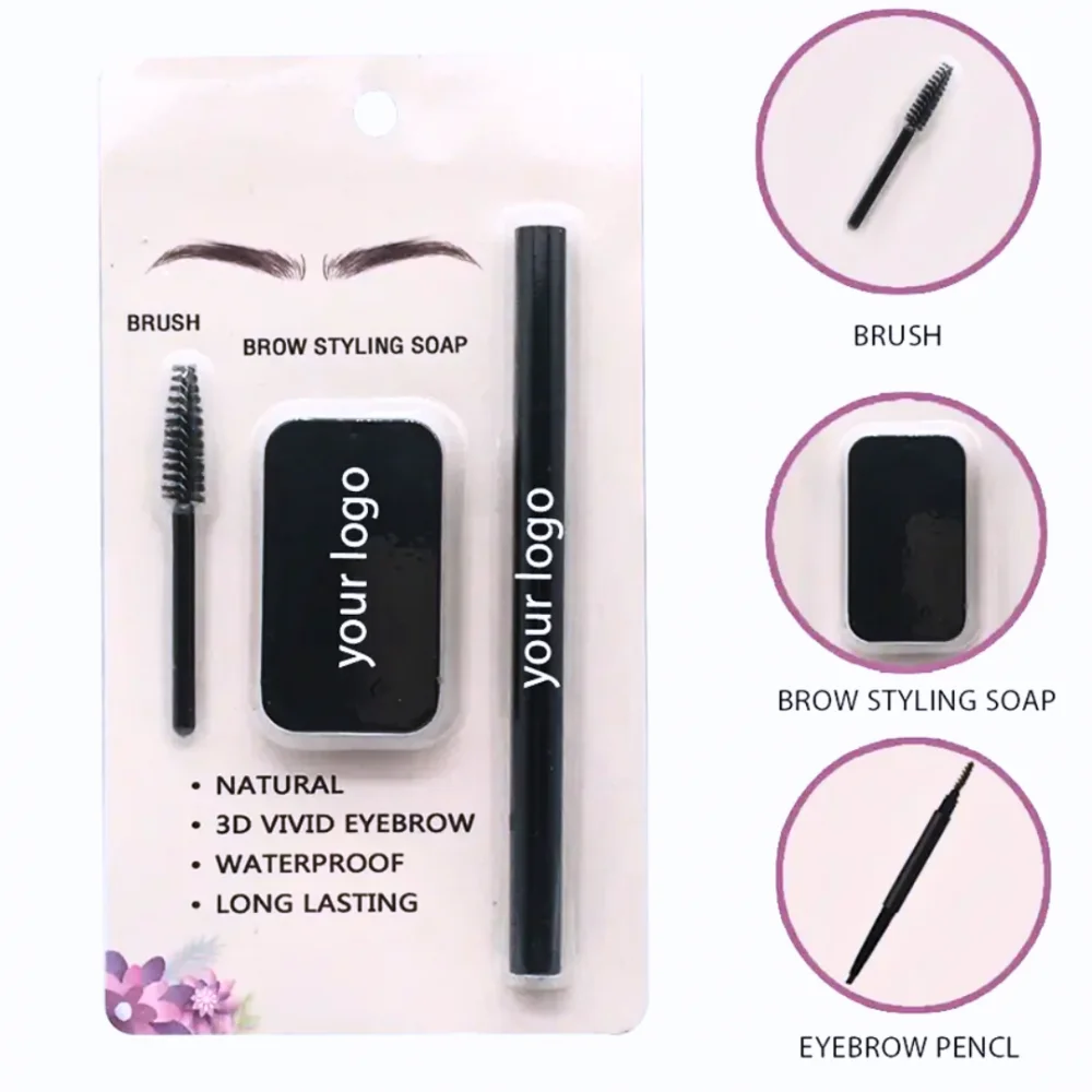 Light Brown Eyebrow Soap with Pencil 15g by Banti