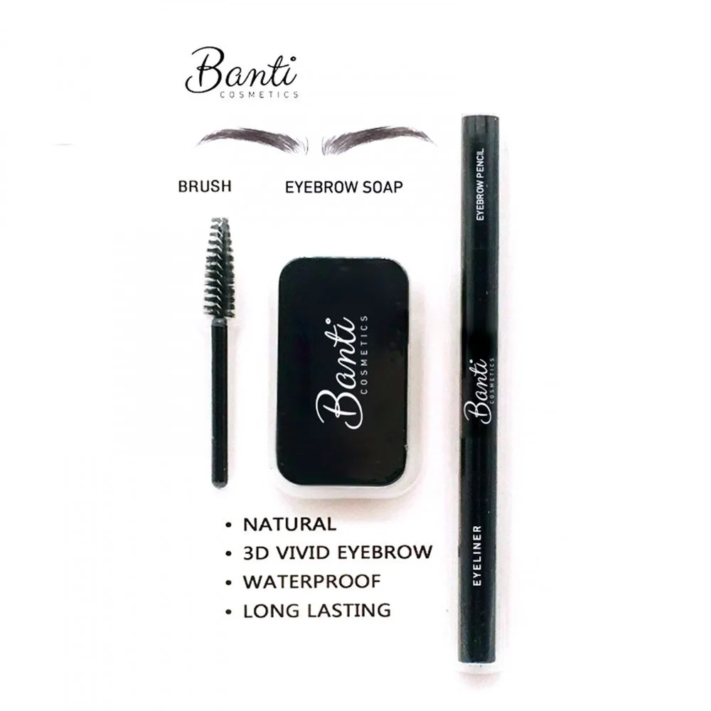 Light Brown Eyebrow Soap with Pencil 15g by Banti