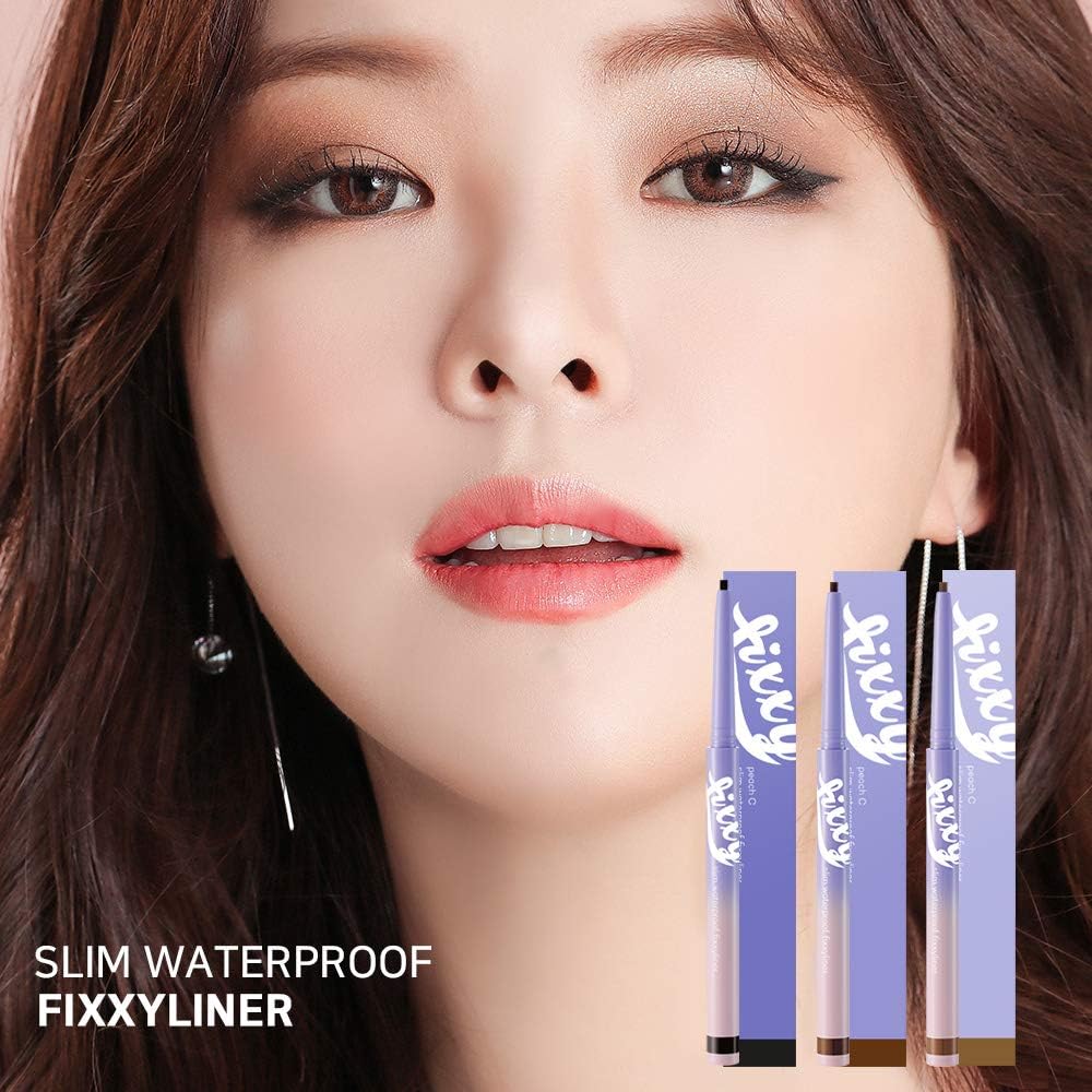 Beach Sea Brown 02 Waterproof Slim Liquid Eyeliner