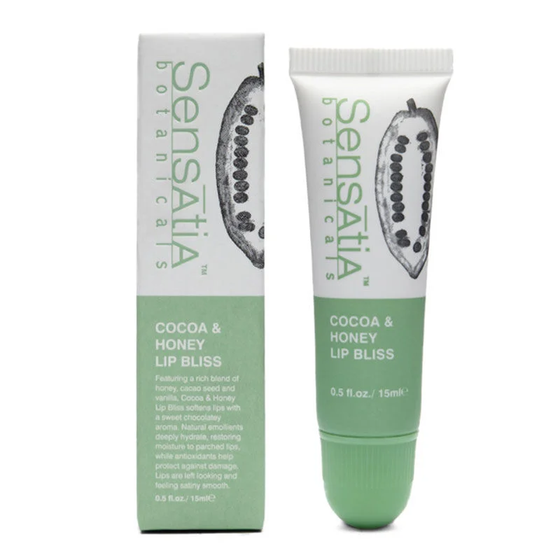 Бальзам для губ с какао и медом 15 мл от Sensatia Botanicals