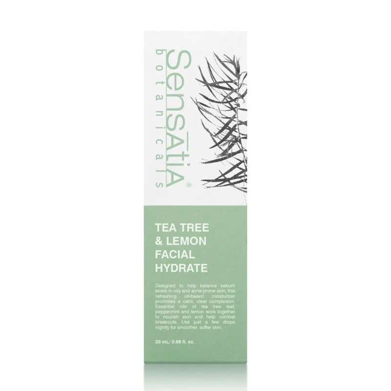 Sensatia Botanicals Tea Tree Lemon Facial Moisturizer 20 ml
