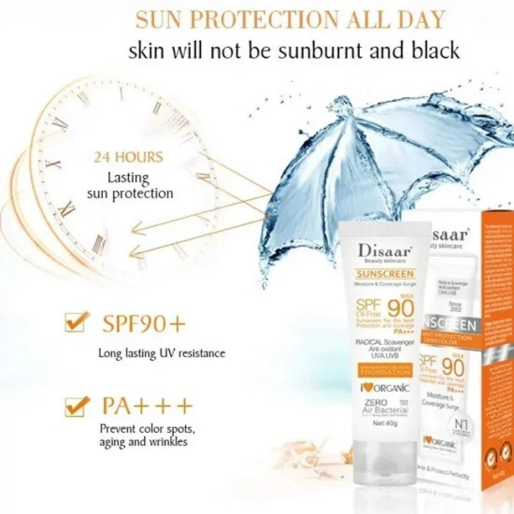 Feuchtigkeitsspendende Sonnencreme LSF 90+++ 40g von Desar