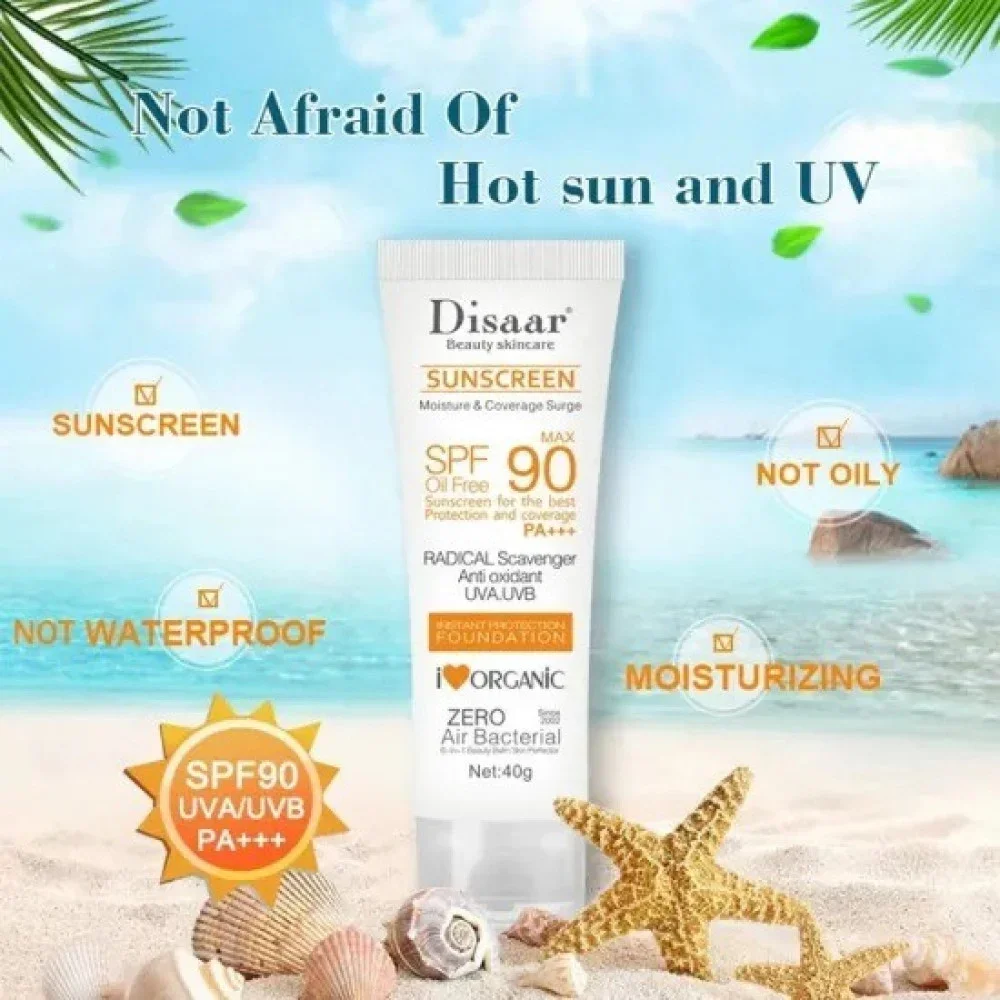 Feuchtigkeitsspendende Sonnencreme LSF 90+++ 40g von Desar