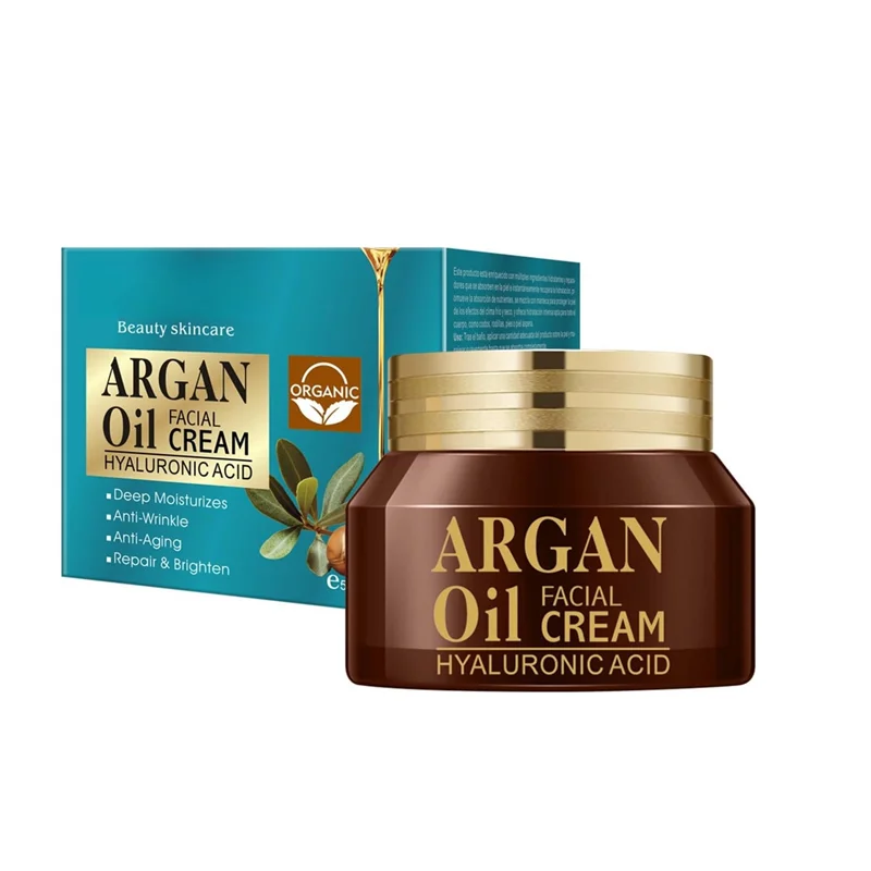 Desar Argan Face Cream for Cleansing, Moisturizing, and Reducing Wrinkles - 50g