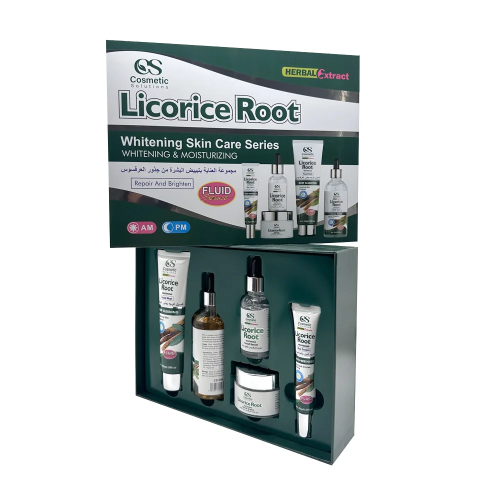Licorice Skin Care Set CS - Five Cosmetic Products