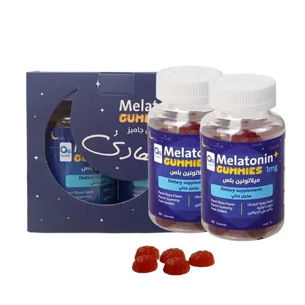 Melatonin Plus Gummies for Peaceful Sleep 1+1 Free - by Nutrofi Q Health 180g