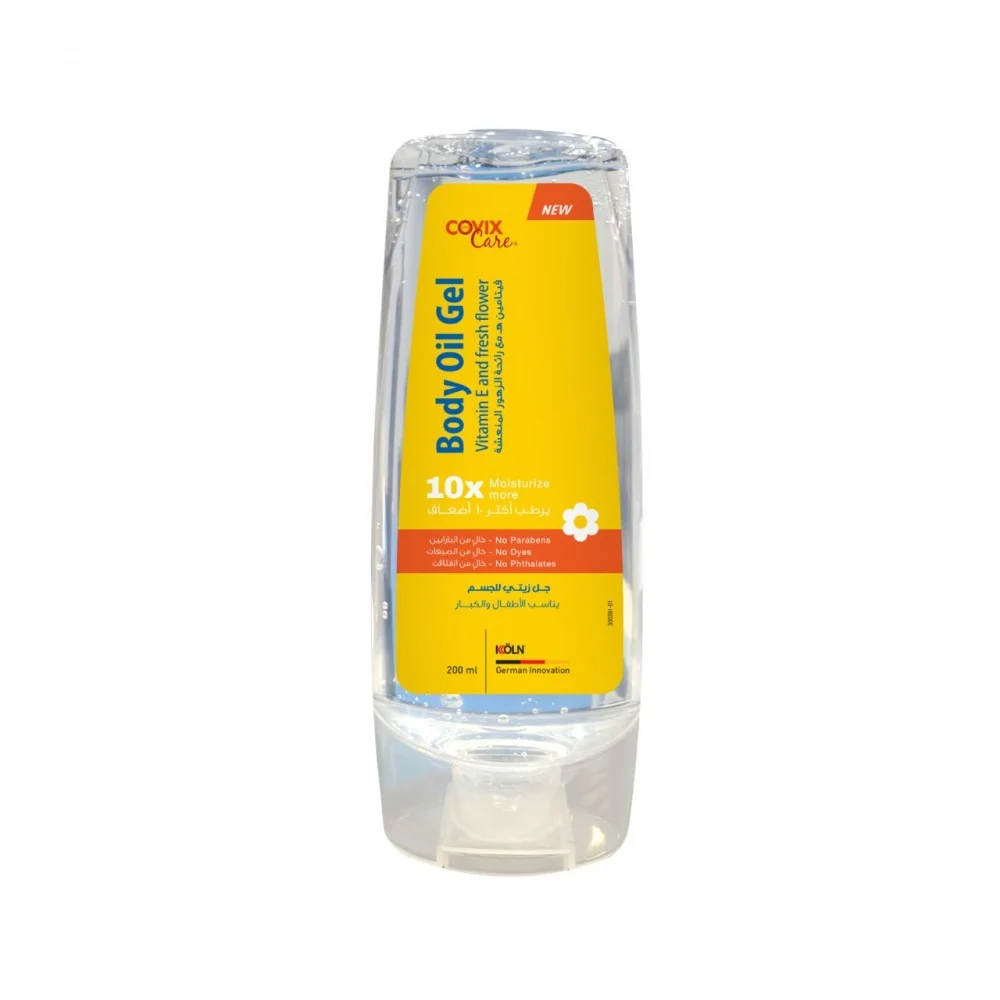 Covix Care Body Oil Gel With Vitamin E And Fresh Flower 200 ml