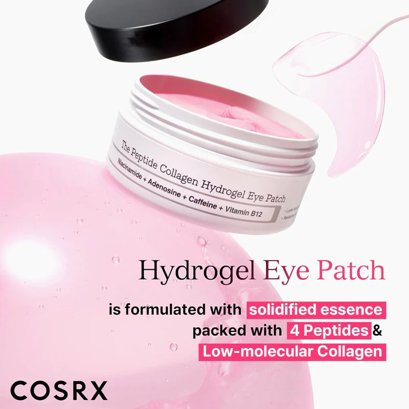 Kusrex 60 Collagen Peptide Hydrogel Eye Patches