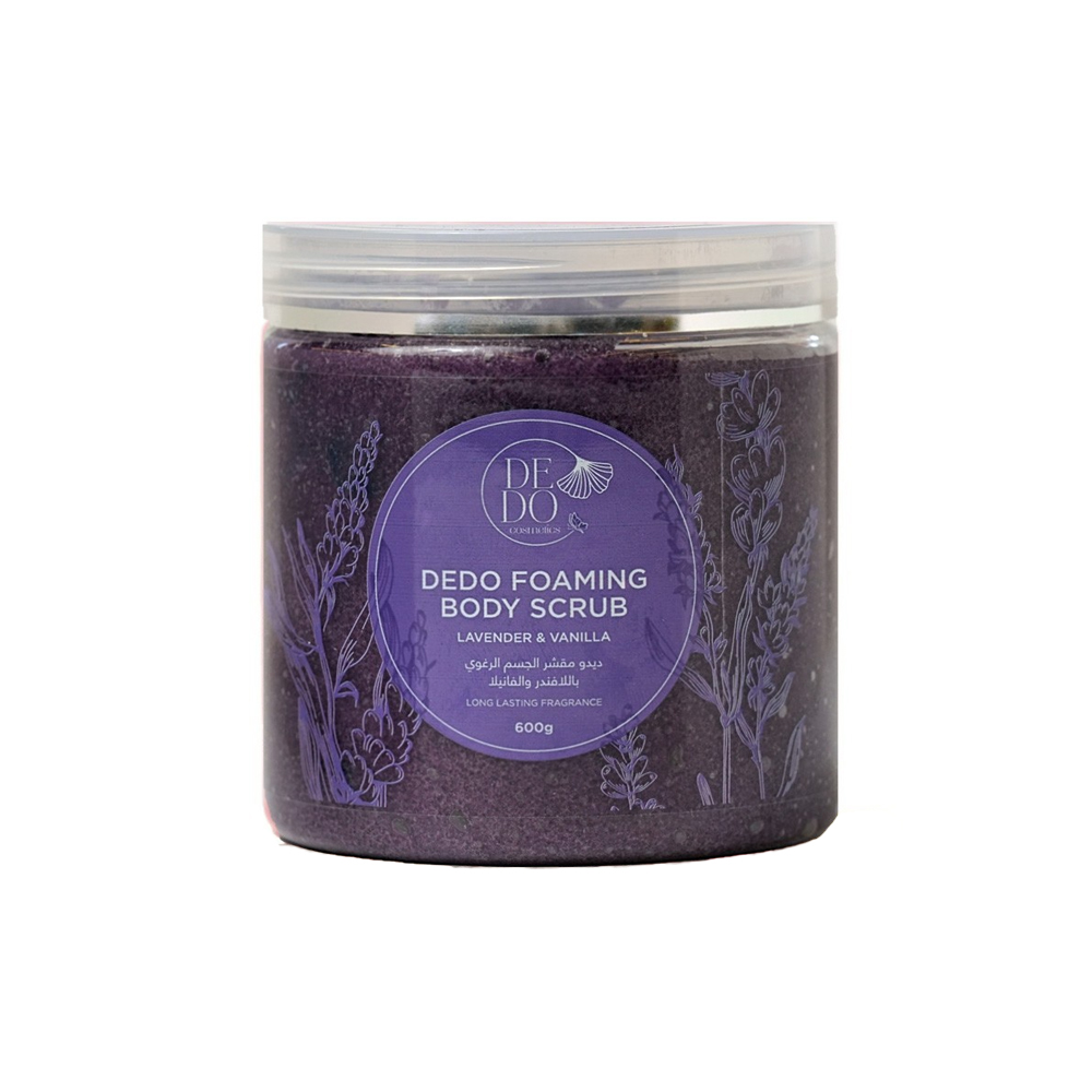 Dido Foaming Sugar Scrub with Lavender and Vanilla 600g