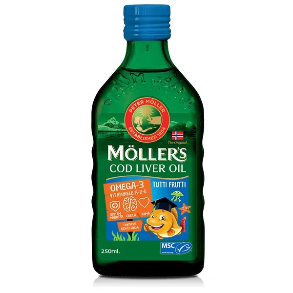 Möllers Omega-3 fish Oil Liquid Form 250 ml