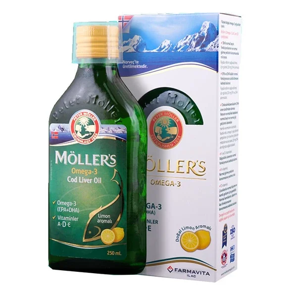 Möllers Omega 3 lemon 250 ml