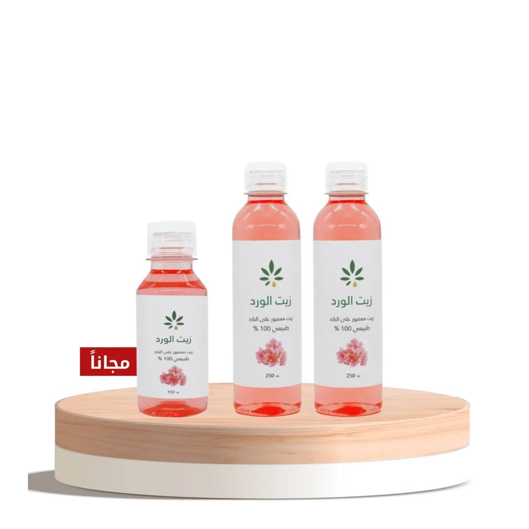 Rose Oil for Body and Hair 2+1 Free