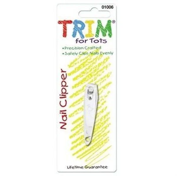 Trim Tots Easy Hold Baby Nail Clipper - Safe & Gentle Care