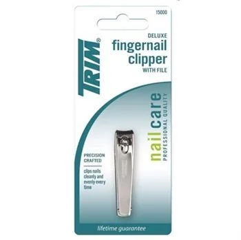 Trim Delux Medium Nail Clipper & Scissors - Sharp & Durable
