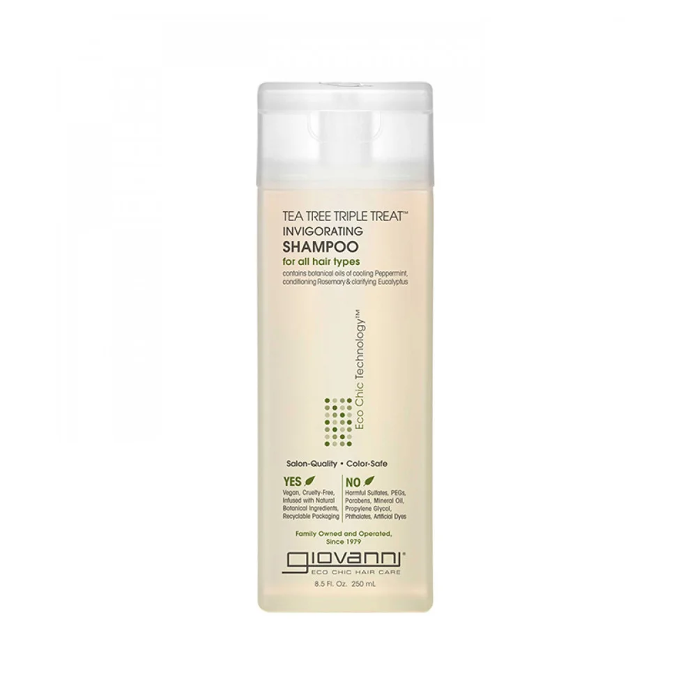 Giovanni Tea Tree Triple Treat Invigorating Shampoo 250 ml