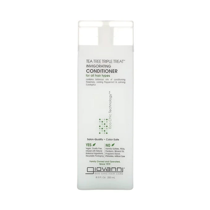 Giovanni Triple Action Tea Tree Oil Conditioner for Strengthening Hair - 250ml
