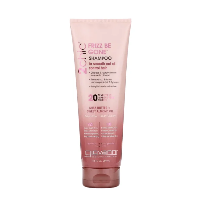 Giovanni Smooth Hair Shampoo 2 Chic Freeze with Shea Butter and Sweet Almond Oil - 250 ml