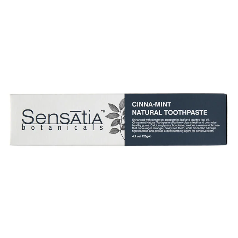 Sensatia Botanicals Cinna-Mint fluoridfreie Zahnpasta 120g