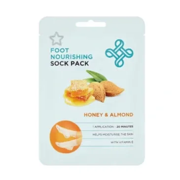 Superdrug Nourishing Honey And Almond Foot Mask