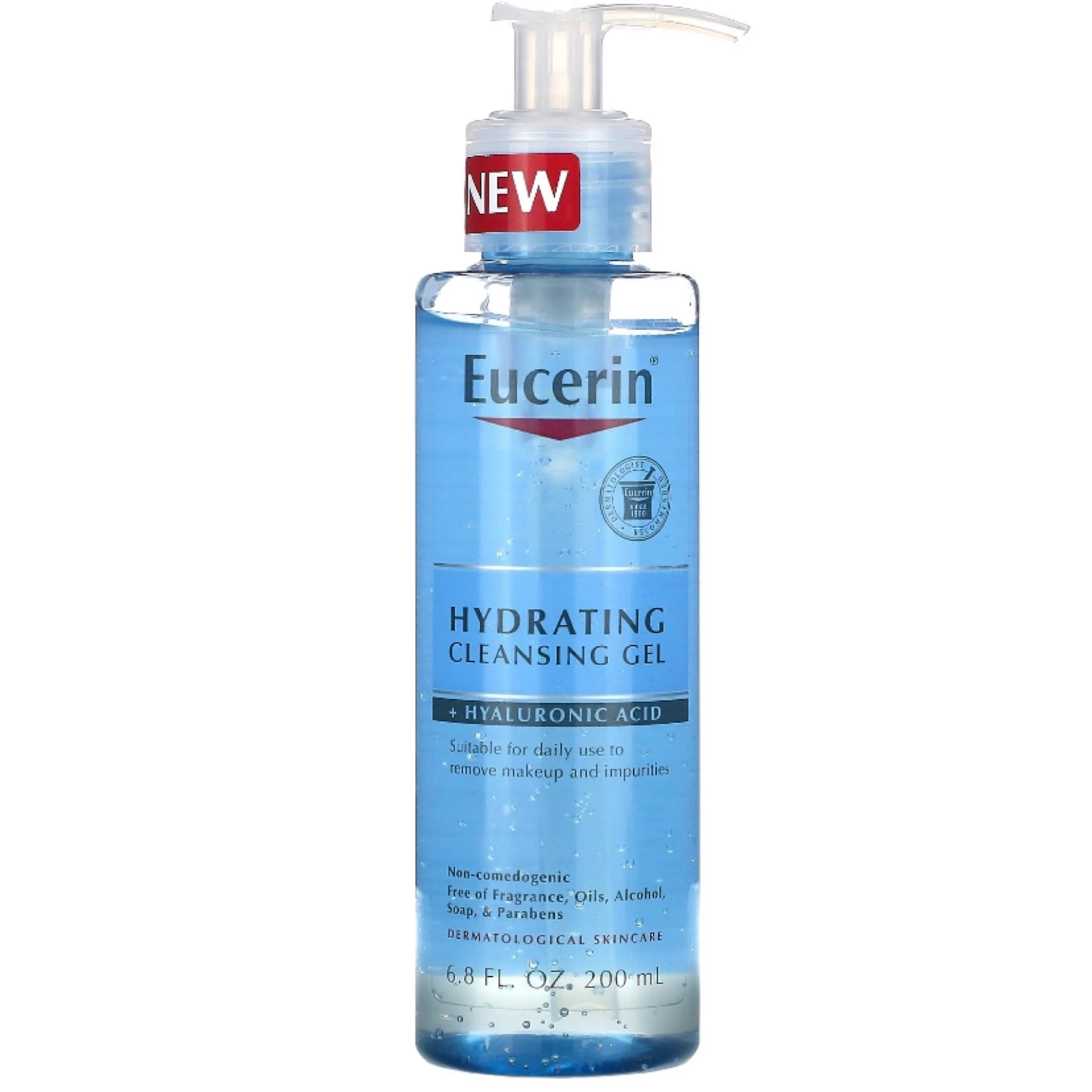 Eucerin Hydrating Cleansing Gel + Hyaluronic Acid 200ml