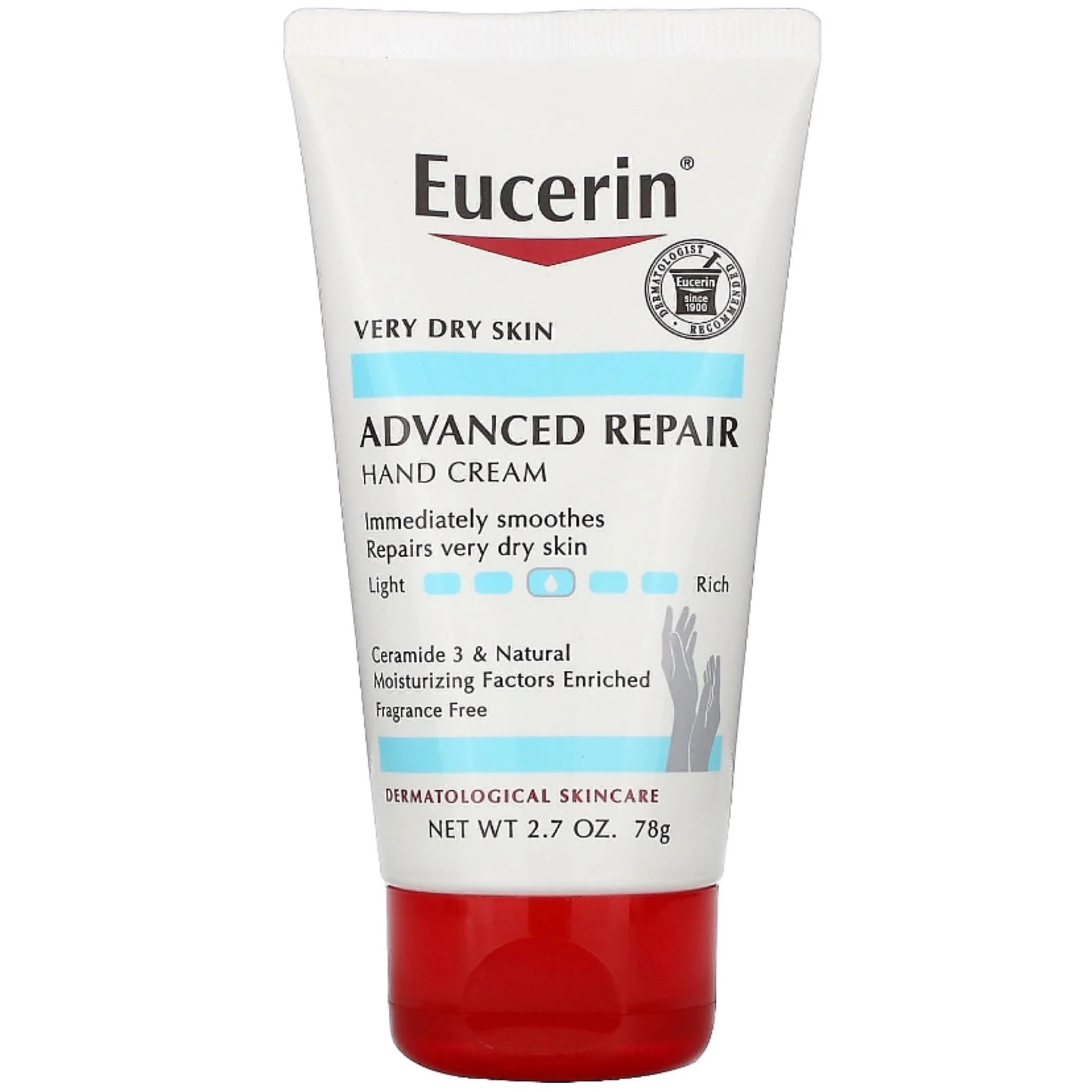 Eucerin Advanced Hand Repair Cream Unscented 78 ml
