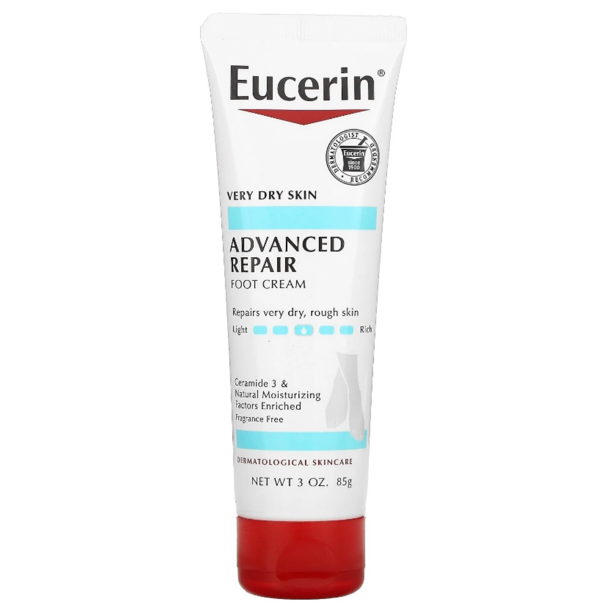 كريم اصلاح القدمين المتقدم خالٍ من العطور من يوسرين 85 جم Eucerin