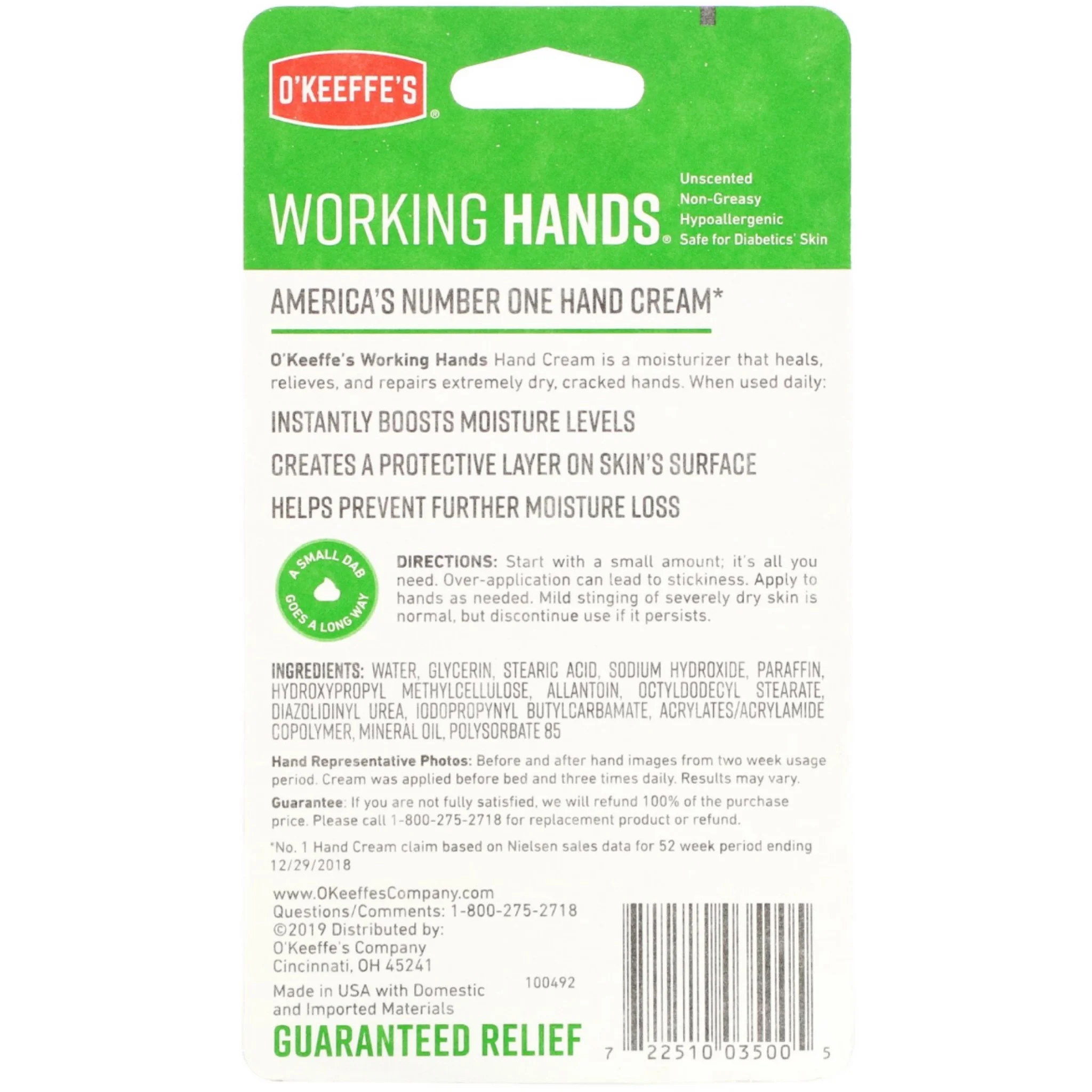 O'Keeffe's Extremely Dry Hand Cream 91g