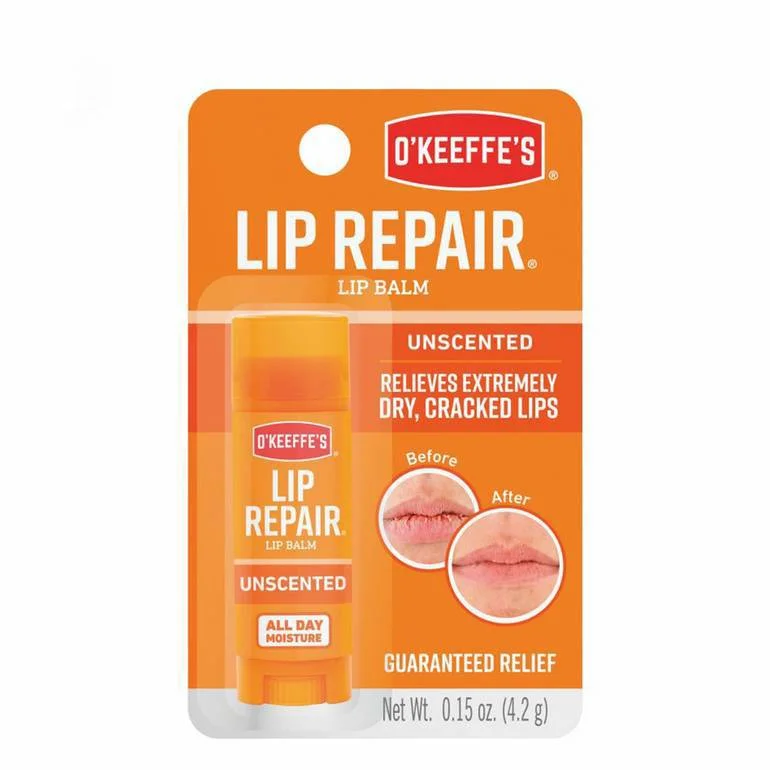 O'keeffe's Lip Repair Lip Balm Unscented All Day Moisture 4.2 g