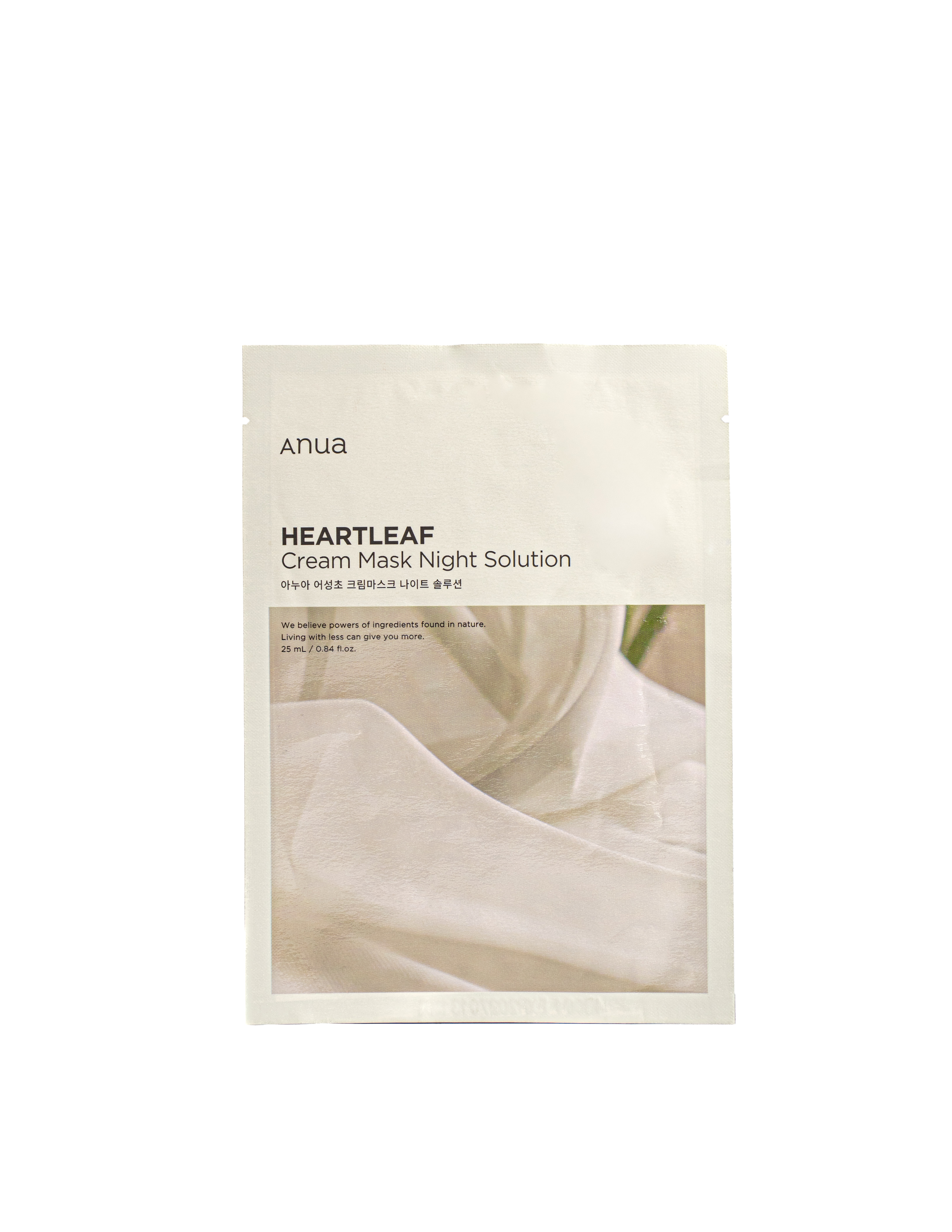 Heart Leaf Night Cream Mask, Anwa 25 ml