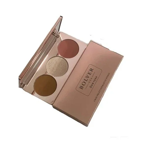 Tri-Color Face Highlighting Palette by Polyfair