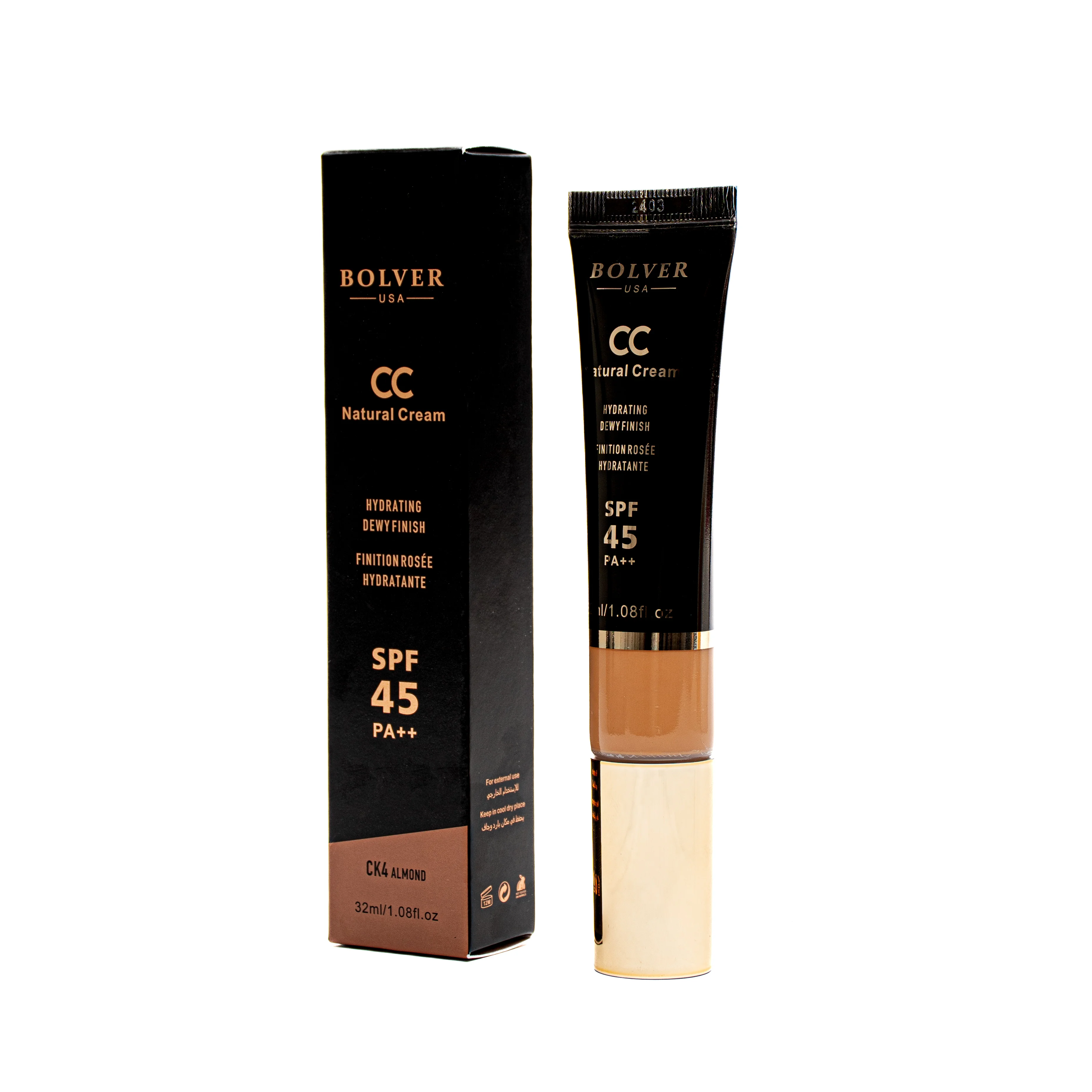 Color CC Cream with SPF 45 from Polvere 32ml CK4