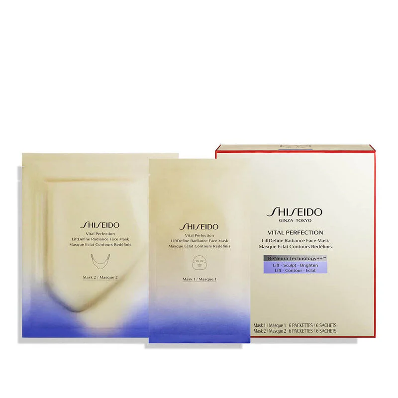 Маска для лица Shiseido Vital Perfection Liftdefine Radiance 6 штук